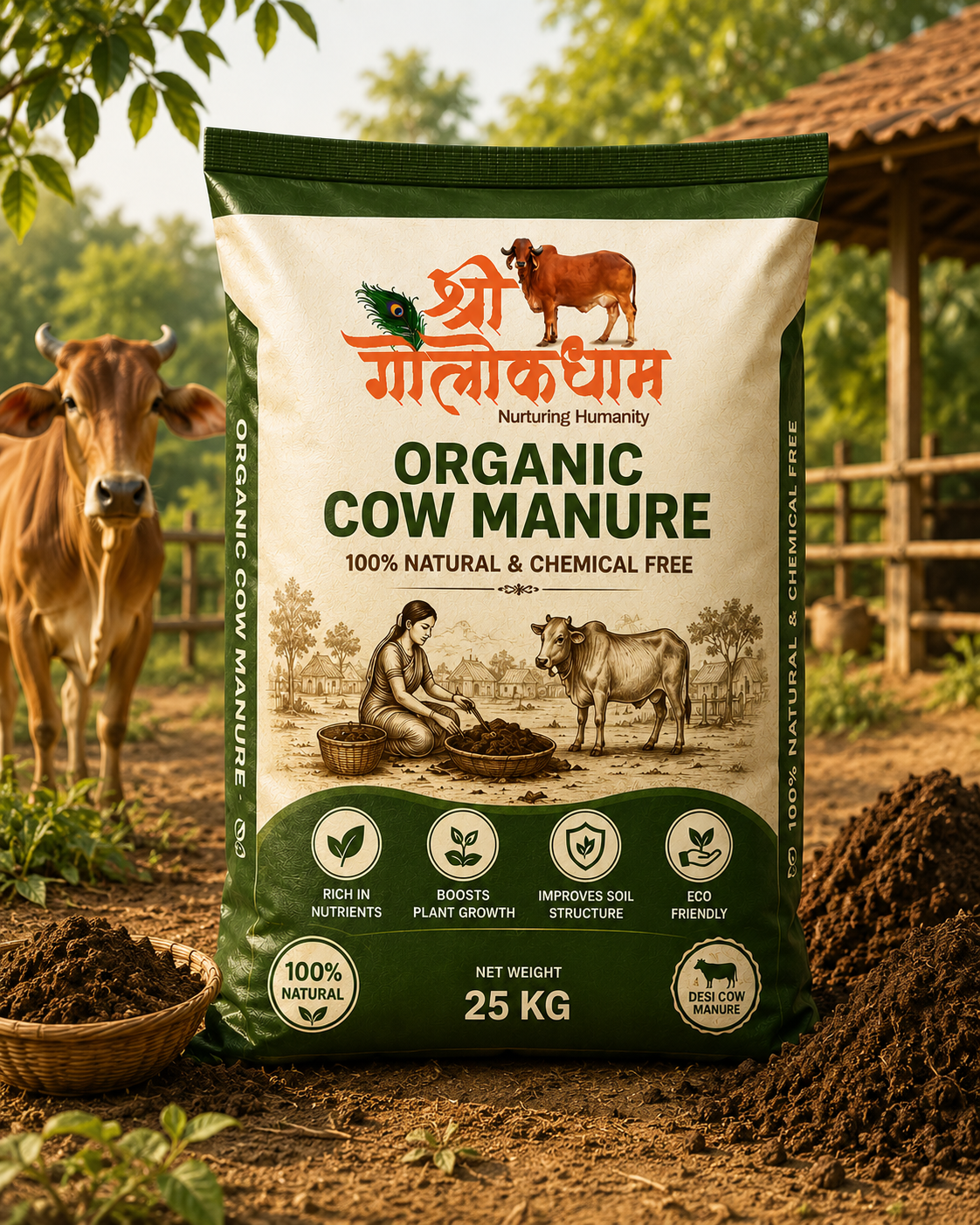 Organic Cow Manure